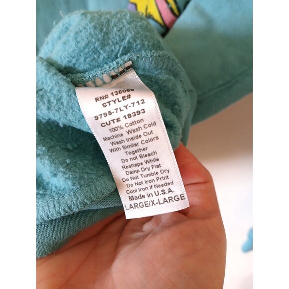 Project Ski Aspen teal oversized sweatshirt - Picture 5 of 5